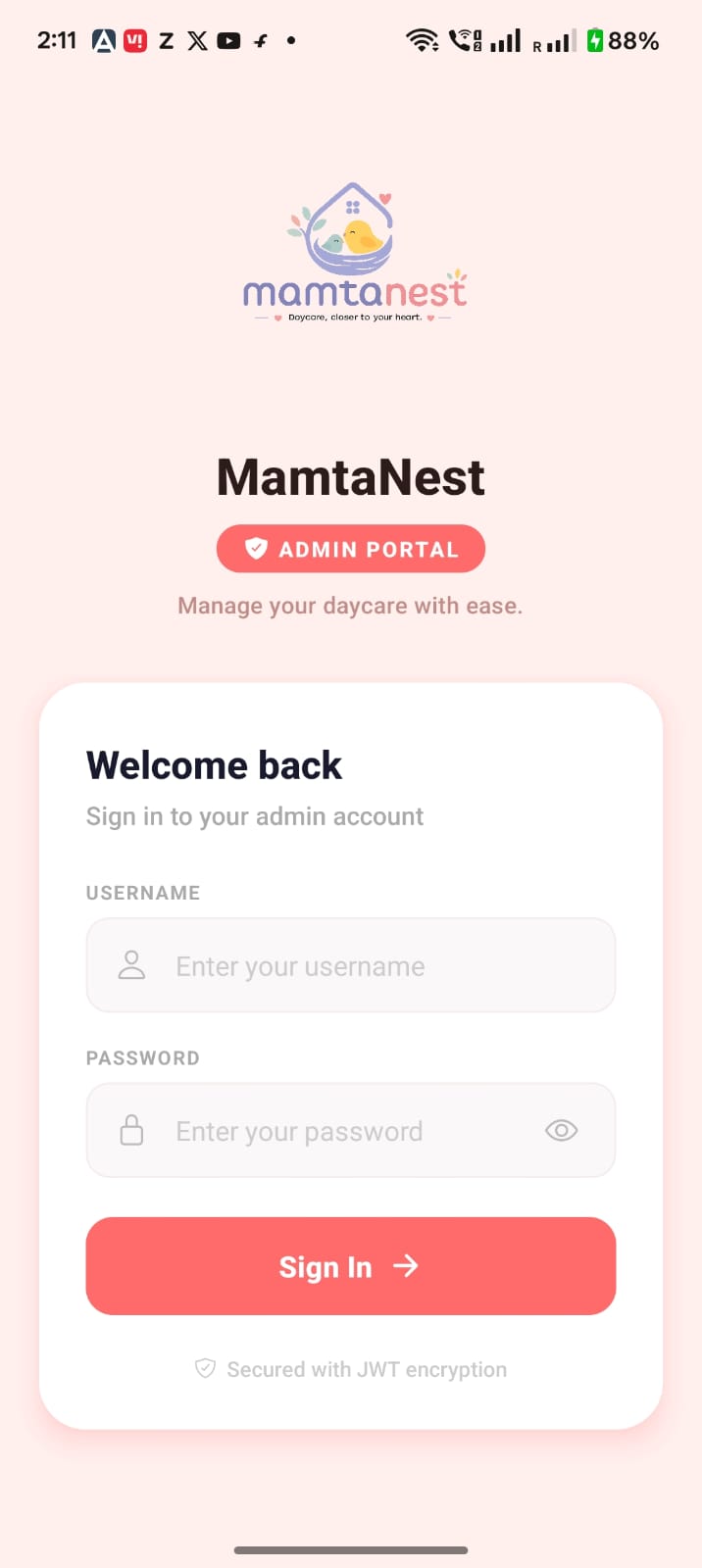 Admin Login